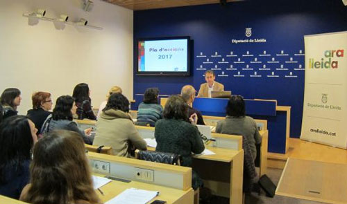 Presentaci del Pla d'Acci 2017 - Foto: Diputaci de Lleida