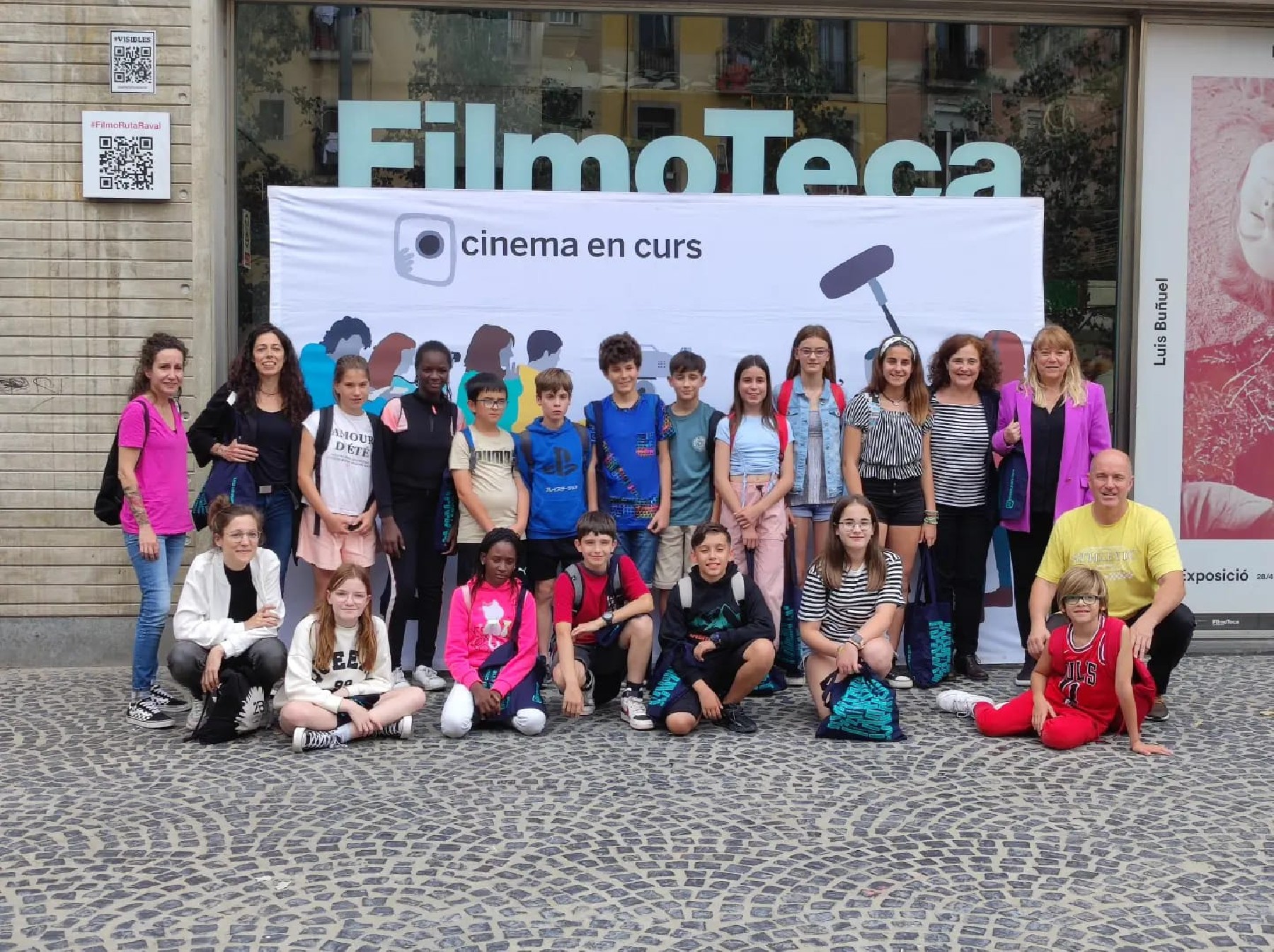Alumnes a la Filmoteca