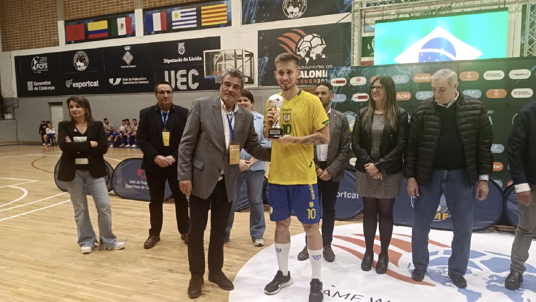 Entrega de trofeus