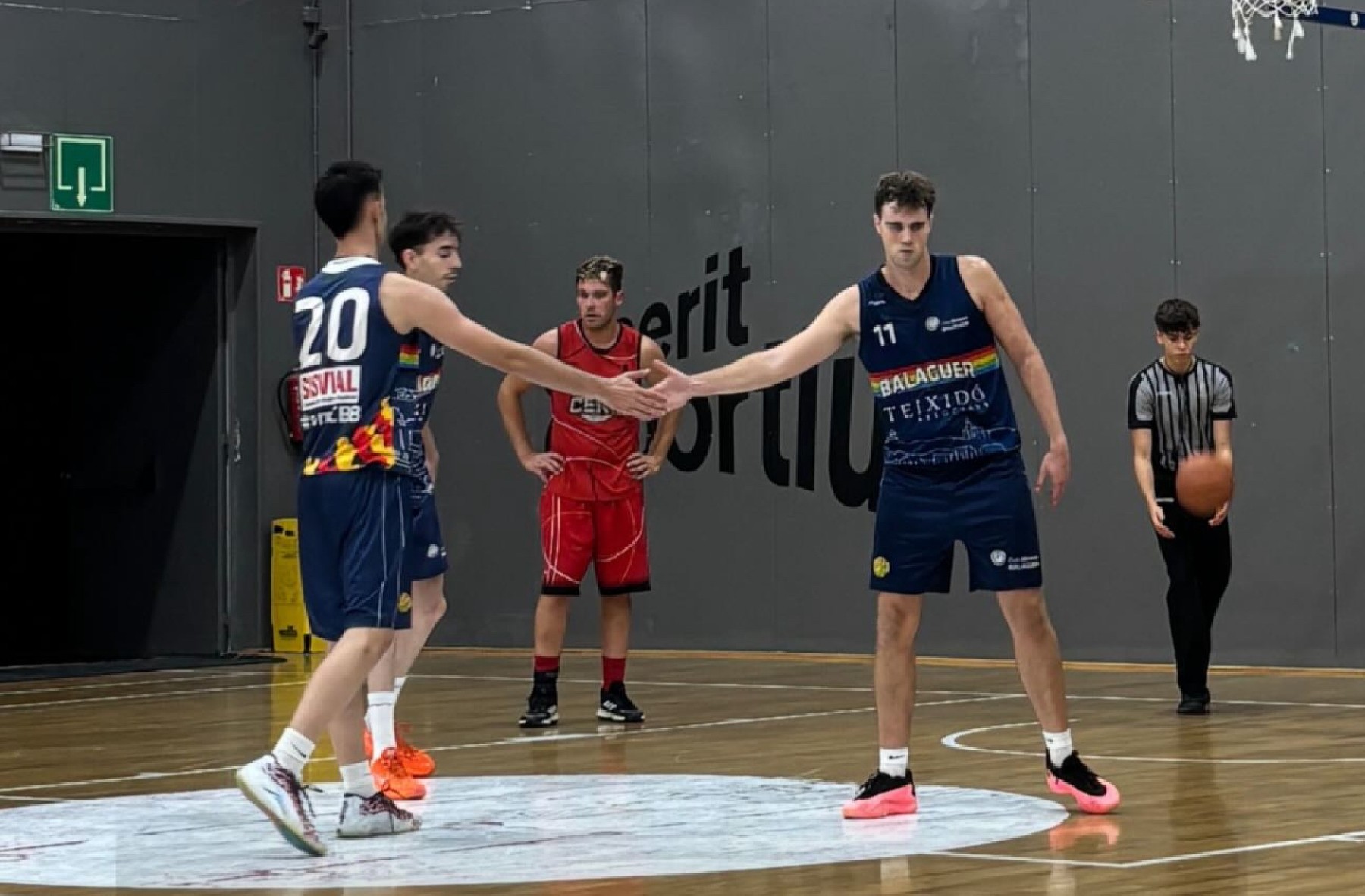 Jugadors al partit