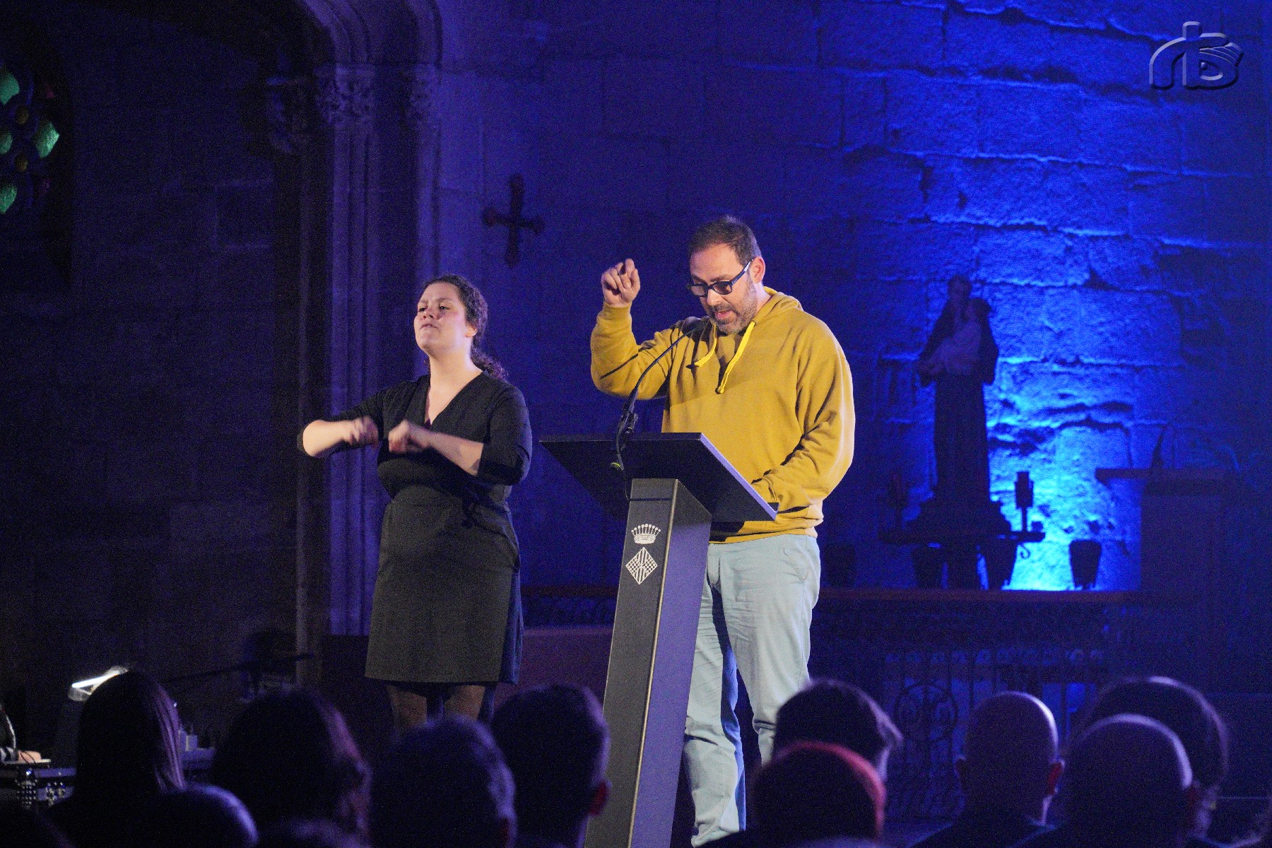 President del Col·lectiu Sardanista de Balaguer, Jaume Marvà