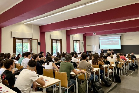 Classe de benvinguda a la facultat