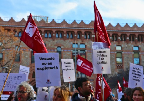 Protesta de Metges de Catalunya