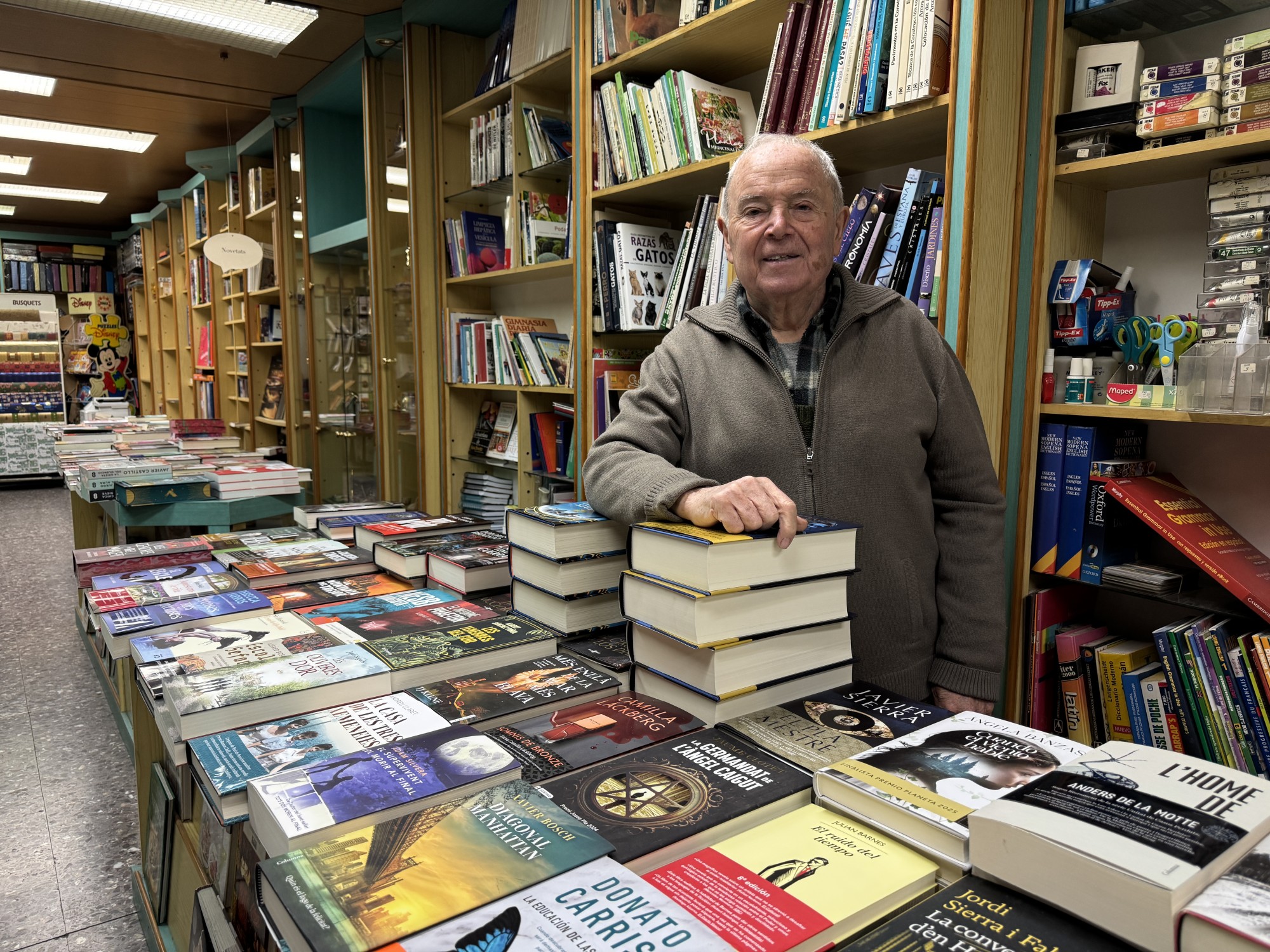 Entrada a la llibreria