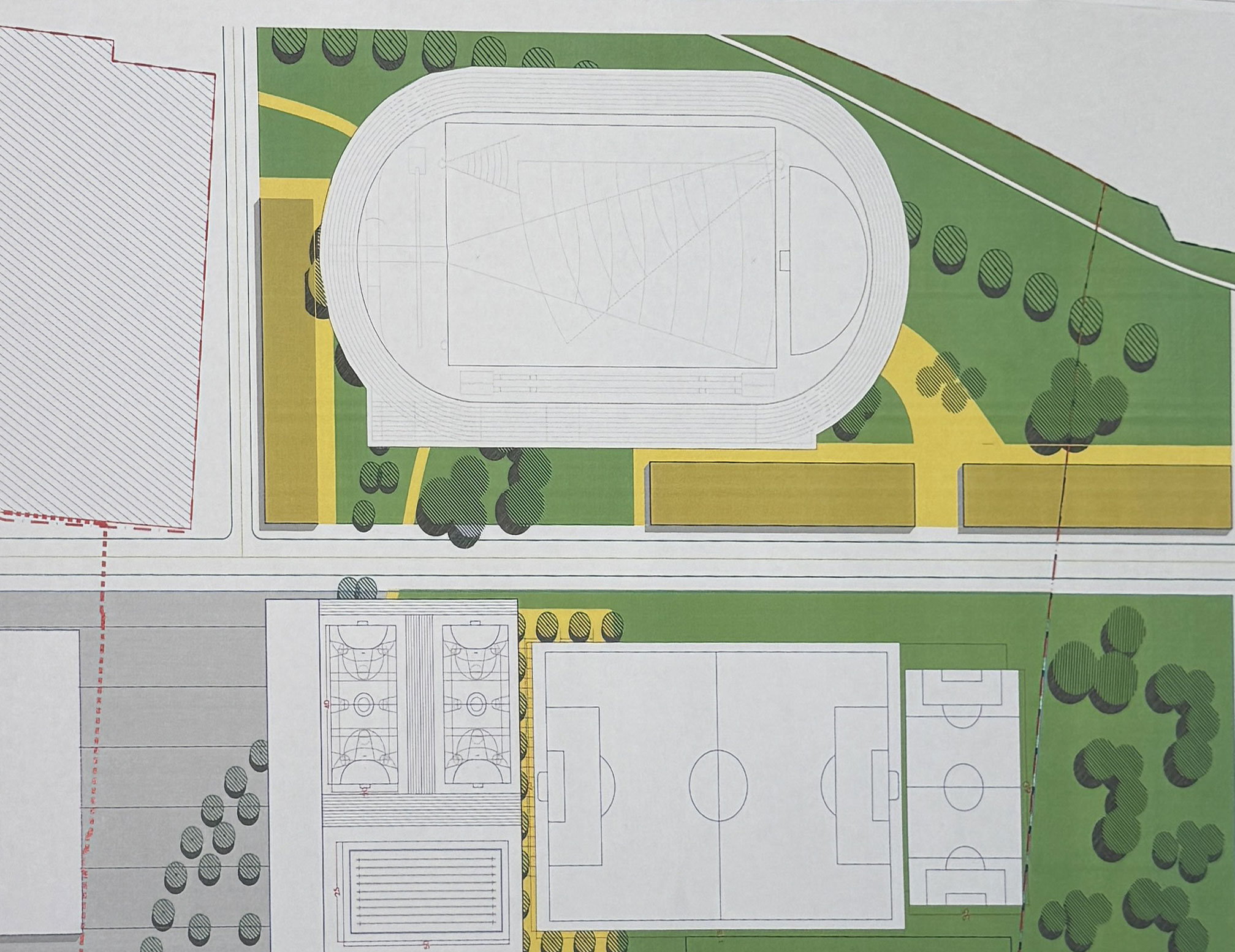 Imatge d'arxiu de possibles dissenys de la pista