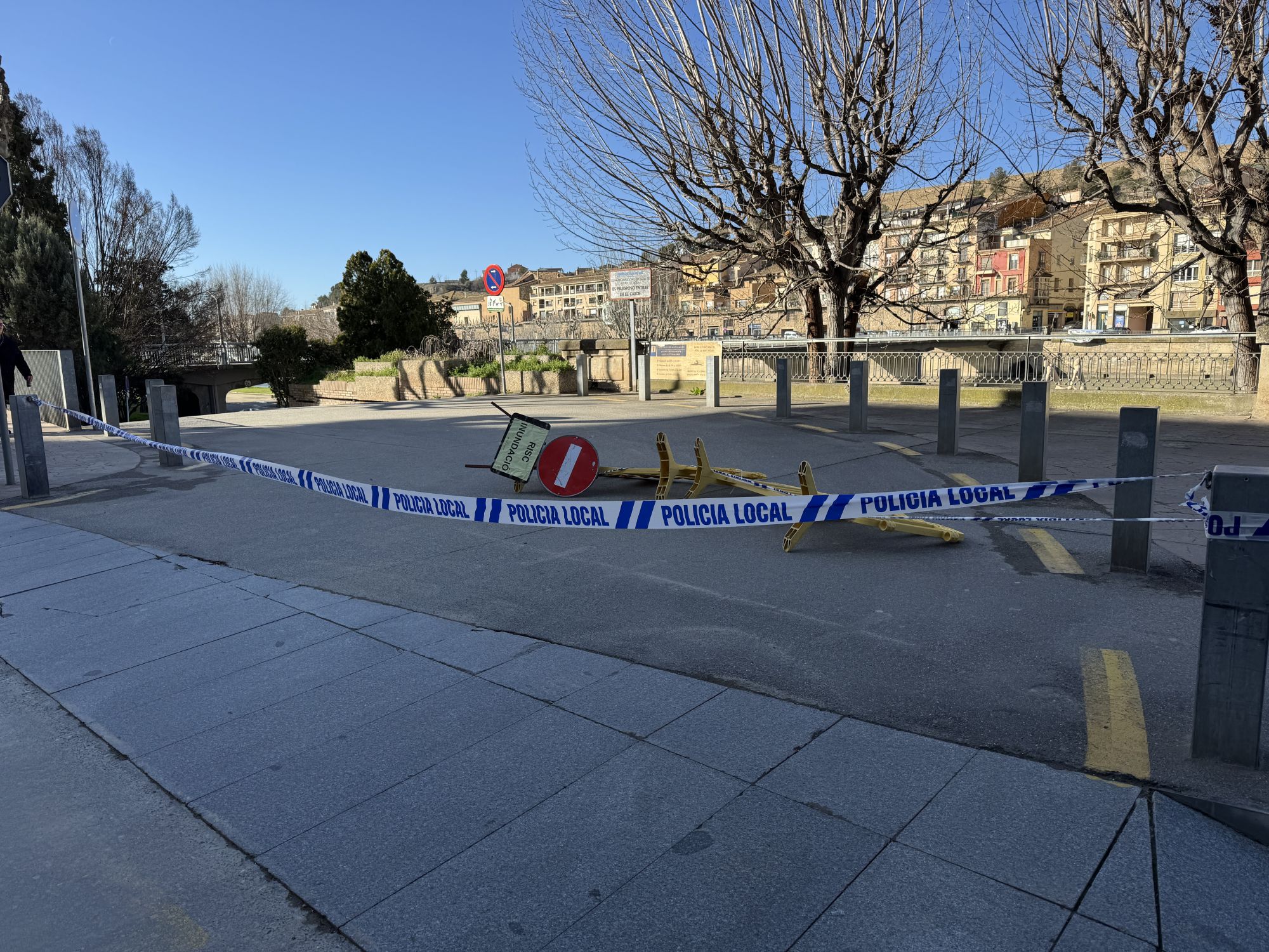 Accessos tancats al Parc de la Transsegre