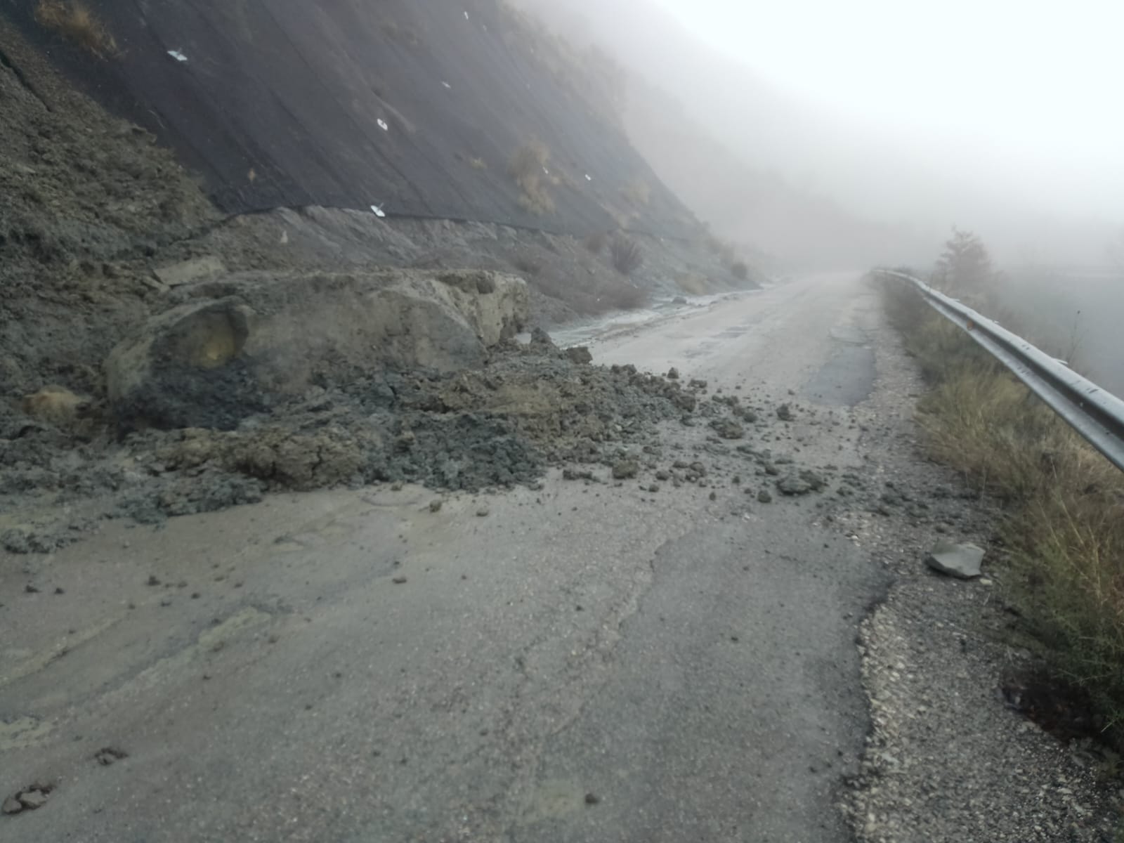 Foto de l'esllavissada al febrer